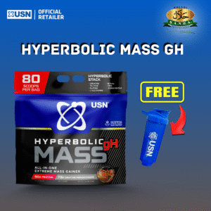 USN Hyperbolic Mass gH 6kg - Chocolate - Protein + SHAKER