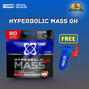 USN Hyperbolic Mass gH 6kg - Strawberry - Protein + SHAKER