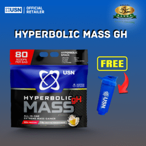 USN Hyperbolic Mass gH 6kg - Vanilla - Protein + SHAKER