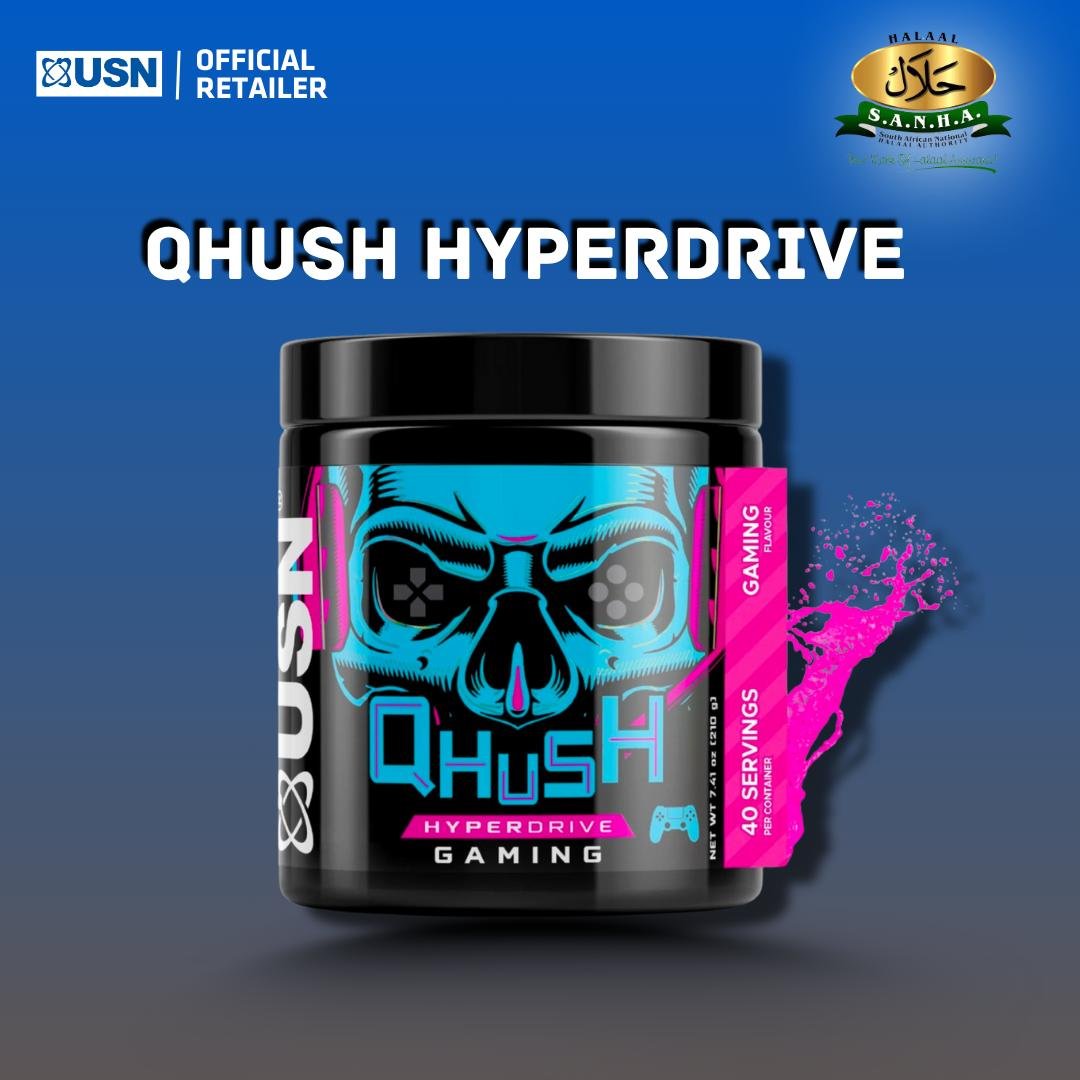 USN Qhush Hyperdrive Pre-workout 210g